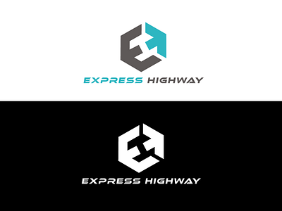 "Express Highway" minimalist Logo