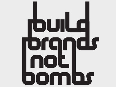 Build Brands Not Bombs Logo bbnb branding logo