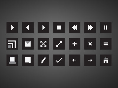 Squared - icon/buttons-preview