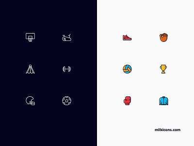 Milk Icons