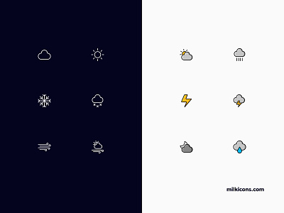 Milk Icons