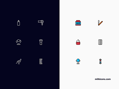 Milk Icons app app design app icon design flat icons graphicdesign icon icon design icon set icons illustrator interface icons milk icons ui ui design uidesigner uiux uxdesign webdesign webicons