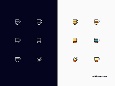 Milk Icons