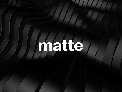 Matte Motion Exploration ae after effect animation design matte typography