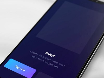 Fintech App ae after effect animation app design fintech kit matte startup typography ui ux