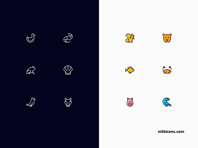 Milk Icons