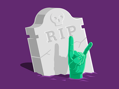 Google Play Music - Halloween Playlist design flat design google illustration vector