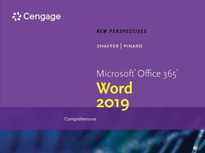 (DOWNLOAD)-New Perspectives MicrosoftOffice 365 & Word 2019 Comp