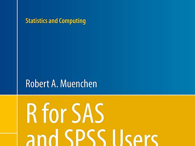 (EBOOK)-R for SAS and SPSS Users (Statistics and Computing) app book books branding design download ebook illustration logo ui