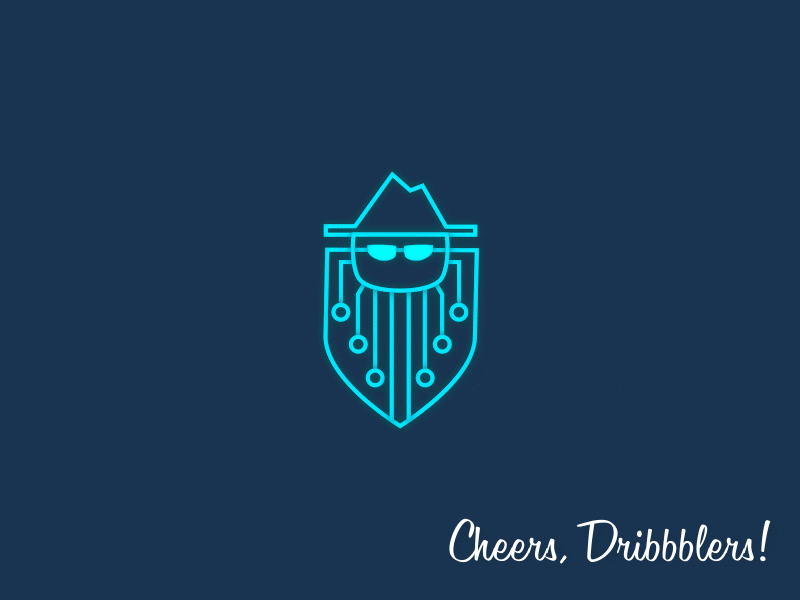 Cheers from Tenta! after effects animation brand dribbble logo gif logo octopus transform