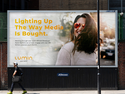 Lumin Media Group Ad Mock