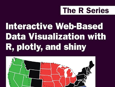 (BOOKS)-Interactive Web-Based Data Visualization with R, plotly, app book books branding design download ebook illustration logo ui