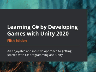 (EBOOK)-Learning C# by Developing Games with Unity 2020: An enjo app book books branding design download ebook illustration logo ui