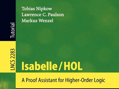 (EBOOK)-Isabelle/HOL: A Proof Assistant for Higher-Order Logic ( app book books branding design download ebook illustration logo ui