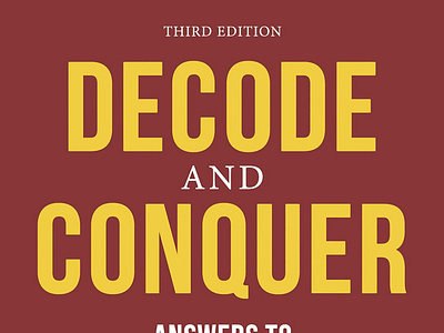 (DOWNLOAD)-Decode and Conquer, 3rd Edition