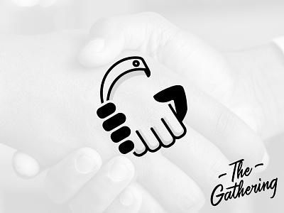 The Gathering Logo church church logo creative creative design design gathering handshake illustration logo logo design logodesign new the gathering unused vector