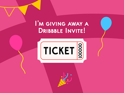 Dribbble Invite dribbble dribbble invite dribble invite invite giveaway new player ticket tickets