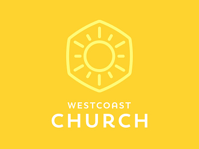 Westcoast Church Logo california christian church logo sun sunshine