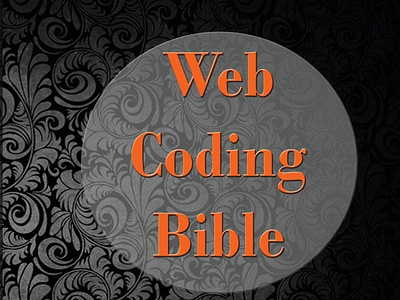 (EBOOK)-Web Coding Bible (18 Books in 1 -- HTML, CSS, Javascript app book books branding design download ebook illustration logo ui