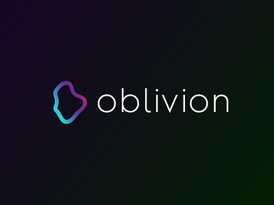 Oblivion Logo branding design illustrator logo typography vector