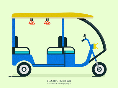 Electric Rickshaw 3 wheeler electric rickshaw vehicle