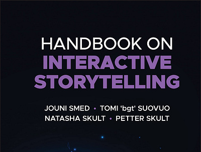 (READ)-Handbook on Interactive Storytelling app book books branding design download ebook illustration logo ui