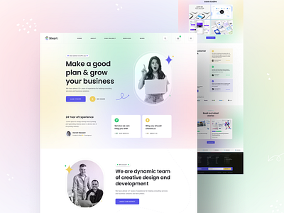 Sixart Digital Agency Website Design