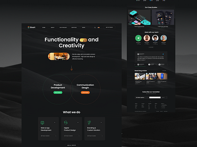 Sixart Digital Agency Website Design