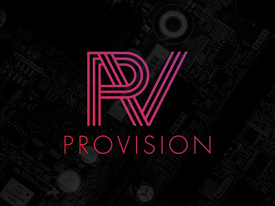 ProVision Branding bars branding design icon identity logo vector