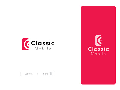 Classic Mobile Logo Design