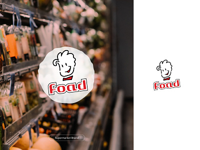 Foad | Supermarket Brand Logo Design brand brand identity branding design hypermarket logo logo logo designer mobile print supermarket logo typography vector