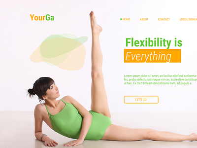 YourGA Homepage Design