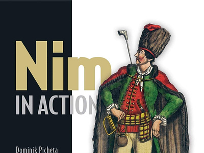 (READ)-Nim in Action app book books branding design download ebook illustration logo ui