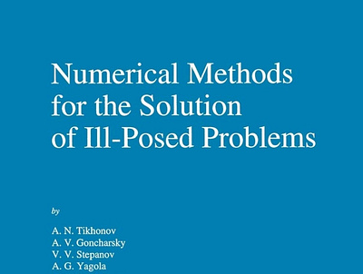 (READ)-Numerical Methods for the Solution of Ill-Posed Problems app book books branding design download ebook illustration logo ui