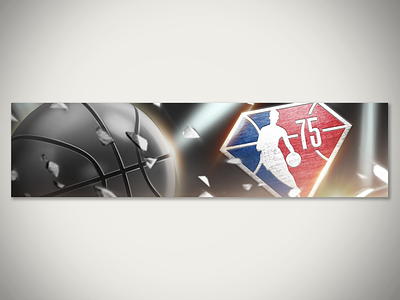 NBA Basketball Sign Banner