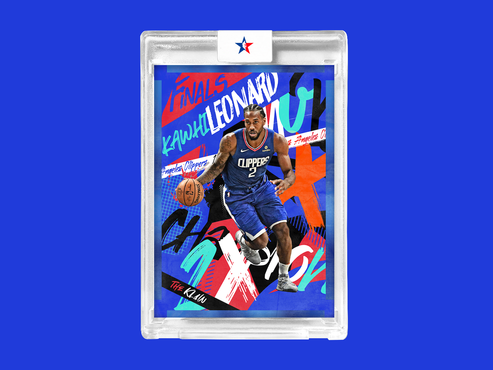 NBA Cards Kawhi Leonard by Neil V Fernando on Dribbble