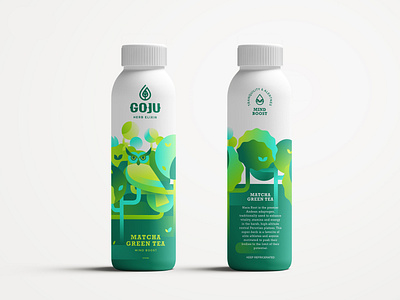 Owl - Goju Spirit Animal 2d animal animal art animal illustration art character concept design flat graphic design illustration juice owl packaging spirit vector