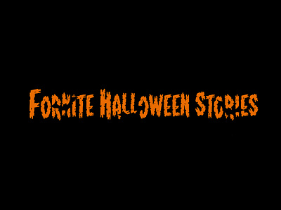 Halloween Title - Fnatic Fortnite 2d art concept design esports flat fortnite gamer gaming graphic design halloween horror title title card type typography vector