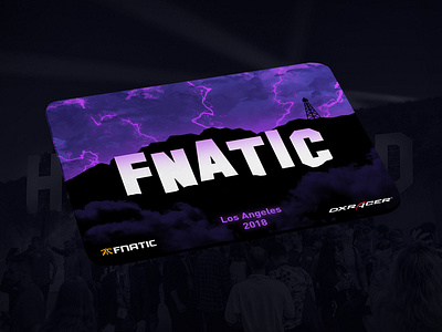 E3 Mouse pad design - Fnatic