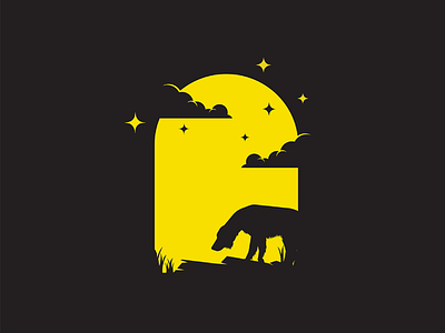 Dog 2d anima animals character dribbble dribbble best shot flat illustration illustrator l animal ar mongolia night t animal illustration