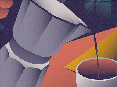 Coffee 2d coffee coffee illustration coffee shop dribbble dribbble best shot flat landscape landscape illustration room room illustration vector