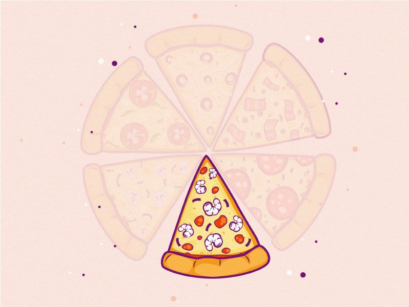 Pizza pizza logo pizza hut pizza sticker art logo sticker line art 2d line dribbble design mongolia flat illustrator illustration art