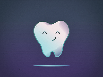 Tooth 2d dental dental logo design dribbble flat illustration illustrator line line art logo mongolia sticker tooth ui vector