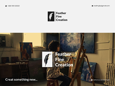 Feather Fine Creation Logo
