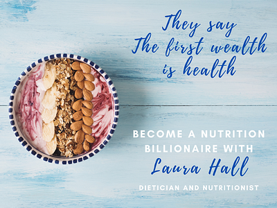 HealthFirst - Virtual Dietician canva pro design graphic design website website design