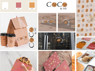 Brand Identity | Coco & Me brandidentity brandmark businesscard cocoandme cookies cookieshop creativeagency design fikriharika identity logodesign packagingdesign primarylogo secondarylogo typography