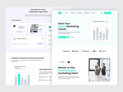 Agency - Landing Page app daily ui design graphic design landing page ui uiux website website design webui