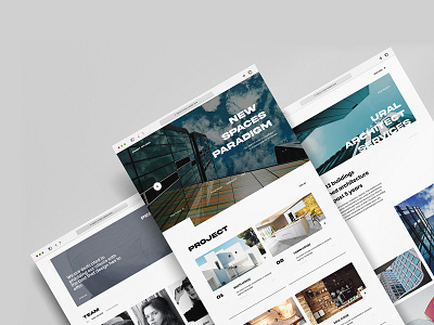 New Space - Architect Landing Page app daily ui design landing page landing page design ui ui design uiux web design web ui website ui design