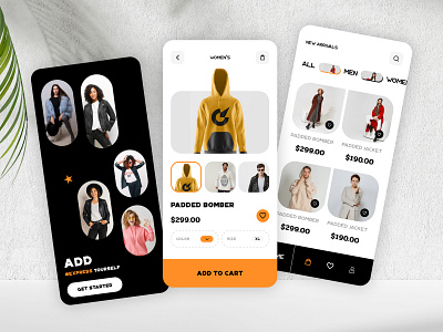 Ecommerce app - Mobile App app daily ui design figma ui uiux