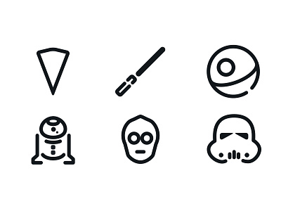A New Hope Minimal Icons
